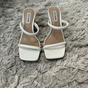 Steve Madden White Women's Heeled Sandals
